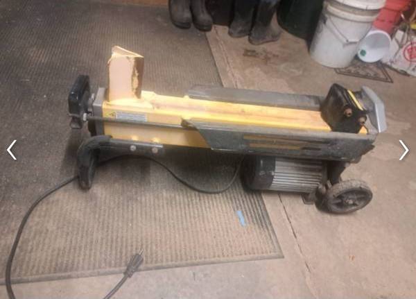 Electric log splitter 1