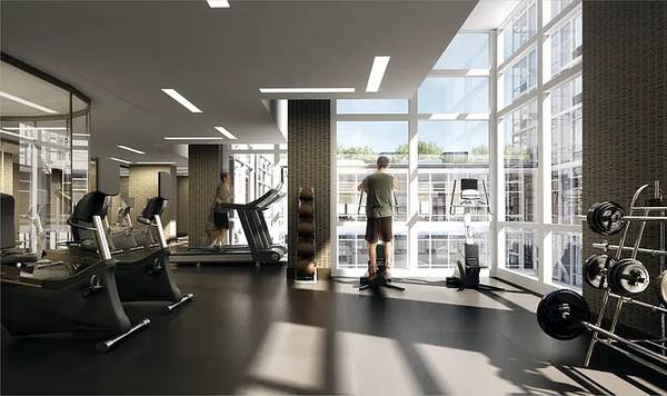 $4,250 / 1br - Floor to Ceiling 1 bedroom with Sauna + Steam Room ON SITE!! (Midtown West)63809093517059124