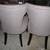 2 accent chairs grey tweed color w/ nail head trim 2 for $45.00 3 thumbnail