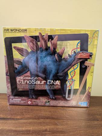 New Stegosaurus Dinosaur DNA Kit by AR Wonder 1