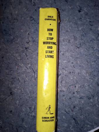 Dale Carnegie How to Stop Worrying & Effective Speaking Course Book - $25 (Madison)63471318705667121