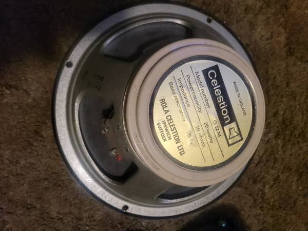 1974 Celestion Creamback G12M-25 1