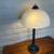 Solid Brass Lamp with Glass Shade by RH 2 thumbnail