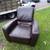 Leather arm chair recliner 2 thumbnail