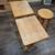 Wood bar stool and wood food trays 5 thumbnail