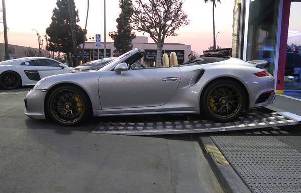 2017 *Porsche* *911* *Turbo S Cabriolet* GT Silver M - $142,88863476250916867124