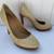 MICHAEL KORS 6.5 M NUDE CAMEL BEIGE PATENT LEATHER HEELS PUMPS SHOES 2 thumbnail