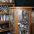 2 Oak Curio Cabinets 1 thumbnail