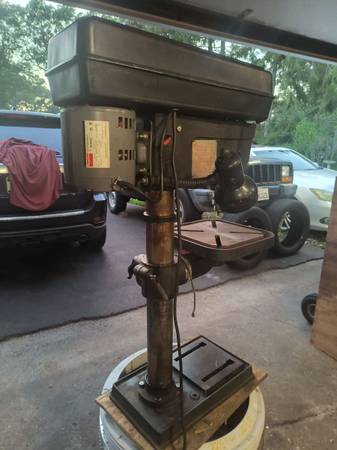 DAYTON 5-Speed 16" Industrial Bench Drill Press 5Z146B 1