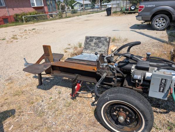 Log splitter with lift 220 volt motor 1