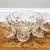 Vintage Colonial Crystal 10 Piece Hostess Service Punch Bowl Set 13 thumbnail