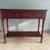 Console Table w/Cherry Finish Very Good Condition $75 obo 1 thumbnail