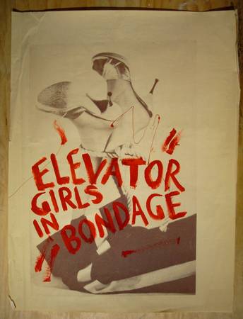 Elevator Girls In Bondage One Sheet Poster 1