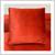 New Cappellini Cuba Armless Red Slipcovered Chair + Pillow 12 thumbnail
