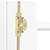 A29 Hardware 6 Feet Solid Brass Classic Style Window Cremone Bolt, Polished Lacq 6 thumbnail