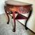 Rosewood Half Round Table with Marble Top 5 thumbnail