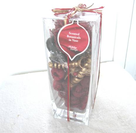 VASE w/Decor Filling - (2 Available) 1