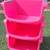 Pink Small Storage Stackable Bins 1 thumbnail