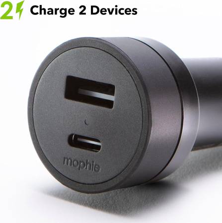 Mophie 42W Dual USB-C + USB-A Car Charger - $5 (Waconia)63471285161475123