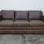 Dark Brown Leather Sleeper Sofa 1 thumbnail