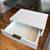 White Mid-Century Modern Nightstand 3 thumbnail