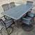 Garden Treasures Herrington Classics Patio Table w/ 6 Chairs.  CAST. 3 thumbnail
