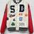 Y2K SD Sport MLB Varsity Jacket – Size L – Multi Team Patches 1 thumbnail