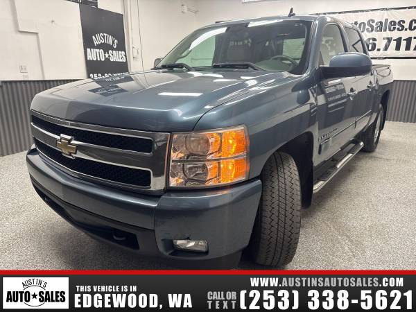2008 Chevrolet Chevy Silverado 1500 LTZ Crew Cab Short Bed - $9.951 (Edgewood, WA)63484704683651121