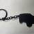NEW - Metal Keychain For Jeep Wrangler - Black 3 thumbnail