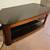 Solid Wood 3 Tier Tv Stand With Glass Top (Delivery Available) 4 thumbnail
