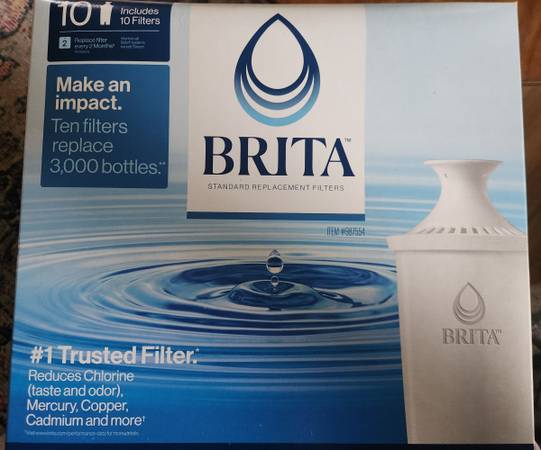 Brita Water Filters 10-pack 1