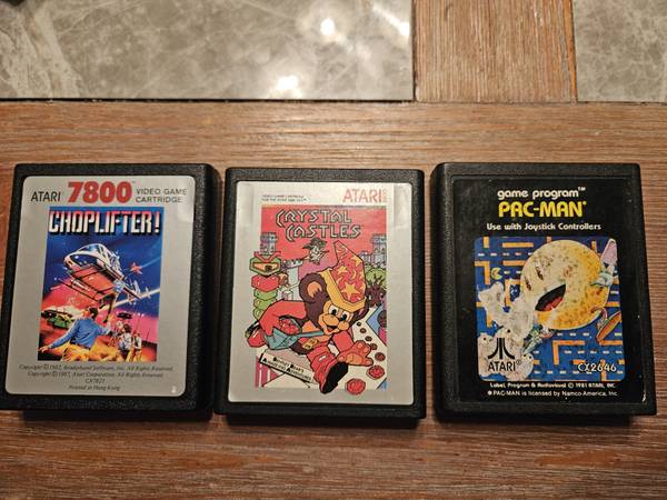 3 Atari Video Games 1