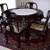 ROSEWOOD Formal Dining Room Table with 8 Chairs 1 thumbnail