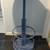 Tall Metal Modern Bar Table Light Blue 1 thumbnail