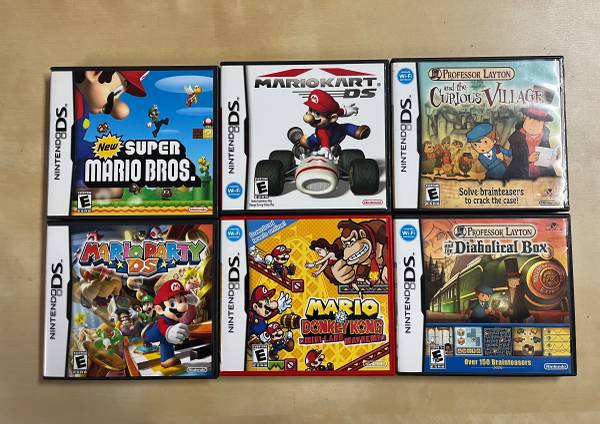 Nintendo Ds Mario Layton bundle 1