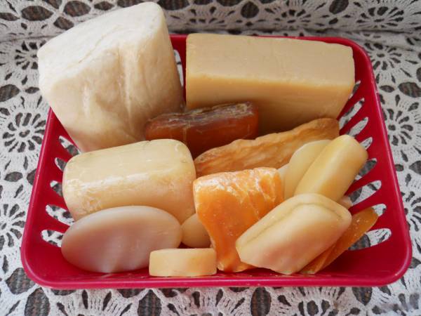 Soap bits (to make new soap?) 1