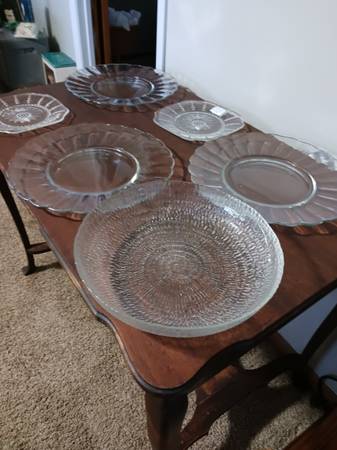 Great crystal serving platters 1