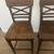 Ethan Allen Blake wood Counter stools set of 2 5 thumbnail