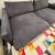 Crate & Barrel Deep Lounge Sofa - Eclipse Color 2 thumbnail