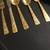 Cellini Gold plated stainless steel flatware 13 thumbnail