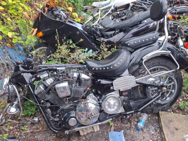 02 Yamaha Road Star 1600 Seats Sissy Bar Roadstar Front Seat Rear Seat 1