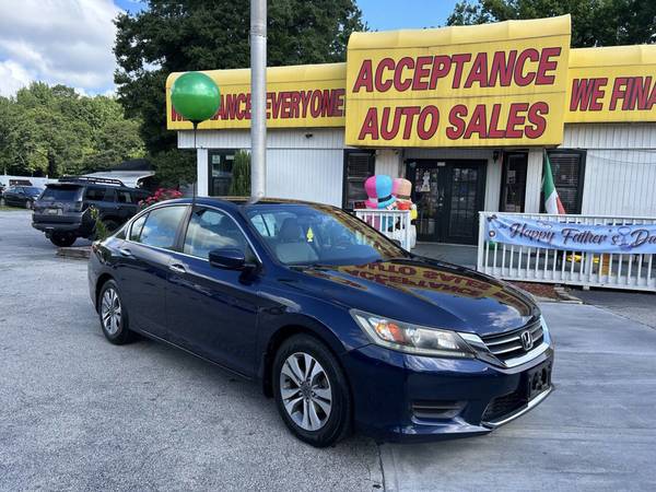 2014 *Honda* *Accord Sedan *4dr I4 CVT LX* Azul VISITE U - $1,500 (3044 E Peachtree Street | Lithia Springs, GA 30122)63620547924225121