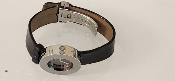 CHANEL La Ronde H0579 Acero inoxidable / Cuero Cuarzo Reloj de mujer P. - $1.200 (SOMA / South Beach)63470636018051122