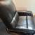 Sleek black faux leather electric Theater seat - single remnant 3 thumbnail
