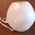 Round Frosted Floral Glass Accent 8.5" Lamp Light Table Night Stand 4 thumbnail