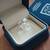 .75 CW LAB Diamond & 14k White Gold Engagement Ring 1 thumbnail