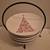 6 Christmas Dessert Appetizer Plates 6" Includes Holder New Condition 12 thumbnail