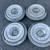 Four 14 inch dodge and Plymouth wire steel hubcaps 6 thumbnail
