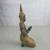 Thai Teppanom Sacred Guardian Temple Angel Praying Solid Brass Statue 6 thumbnail