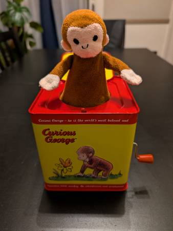 Curious George Jack-in-the-Box 1